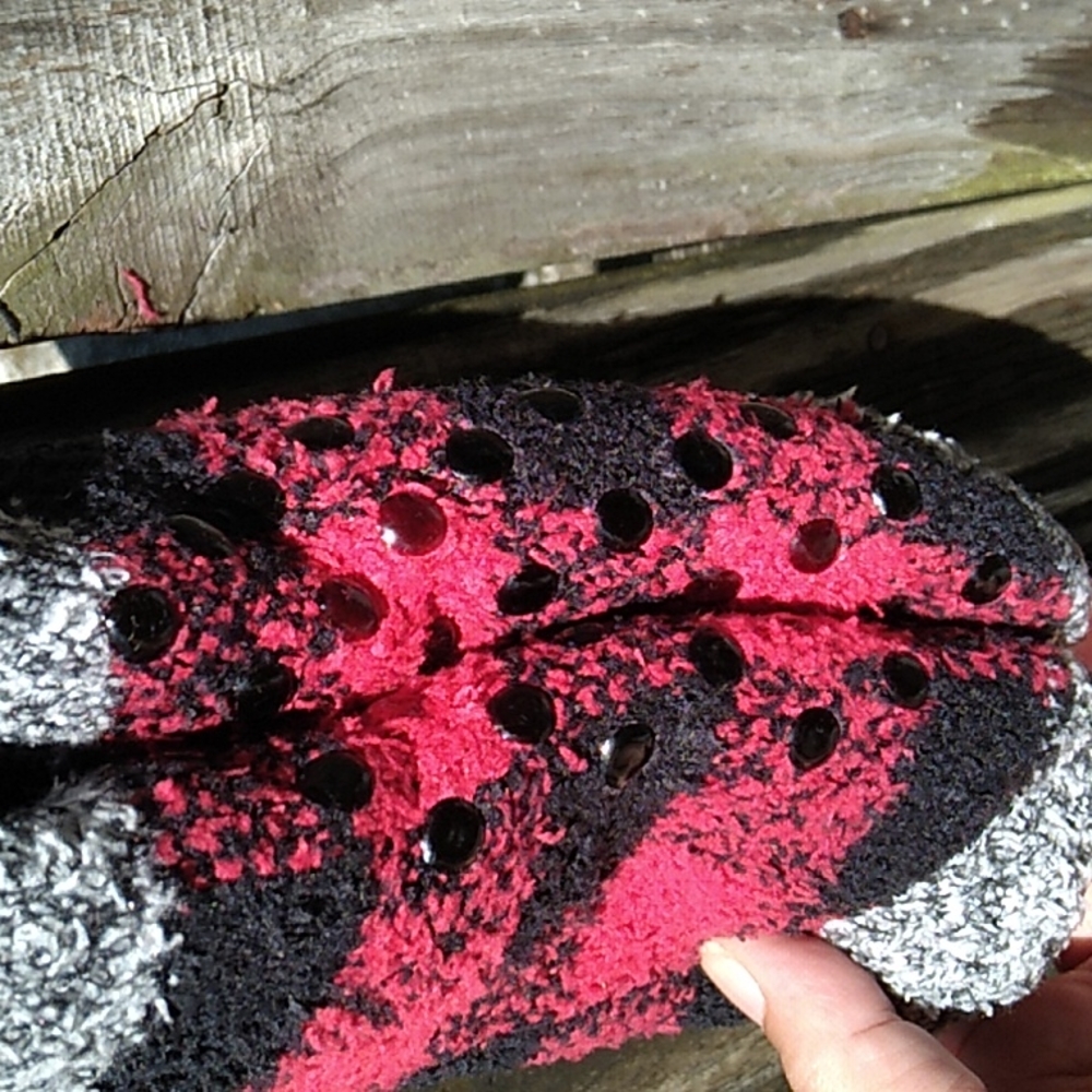 Nwt Black & Red Buffalo Plaid Booties - Picture 5 of 6